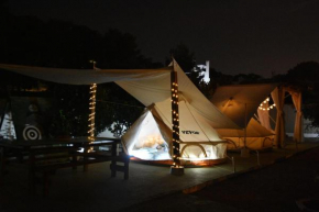 Two Camping Tents, One Studio & Garden Hanging Bed